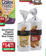 Good Food Organic Flavoured Rice Cakes-145g