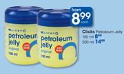 Clicks Petroleum Jelly-250ml Each