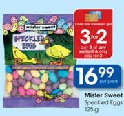 Mister Sweet Speckled Eggs - 125gm Per Pack