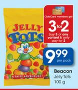Beacon Jelly Tots - 100gm Per Pack