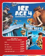 Ice Age 4:Continental Drift 4-DVD Box Set
