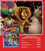 Madagascar 3 Europe's Most Wanted 3-Blu-Ray Box Set