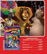 Madagascar 3 Europe's Most Wanted DVD