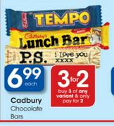 Cadbury Chocolate Bars-Each