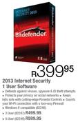 Bitdefender 2013 Internet Security 5 User Software