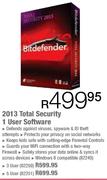 Bitdefender 2013 Total Security 3 User Software