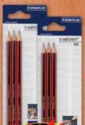 Staedtler Tradition HB Pencils-3's Per Pack