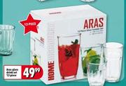 Aras Glass Dtrink Set-12 Piece 