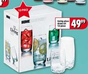 Living Glass Drink Set-12 Piece
