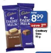 Cadbury Slabs-90g Each