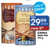 D.Licious Water Rolls-370g Per Offer