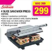 sunbeam ssp 400 sandwich press