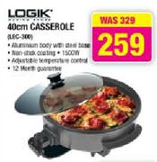 Logik 40cm Casserole(LEC-300)