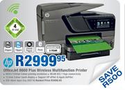 HP OfficeJet 8600 Plus Wireless Multifunction Printer