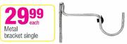 Metal Bracket Single-Each