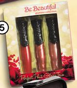 Be Beautiful Perfect Pout Trio Gloss Set