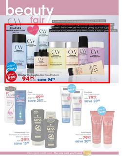 Clicks Beauty Fair (20 Mar - 15 Apr), page 20