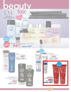 Clicks Beauty Fair (20 Mar - 15 Apr), page 20
