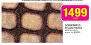 Sculptured Shaggy Rugs 160x230cm 621599