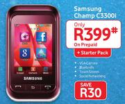 Samsung Champ C3300i + Starter Pack