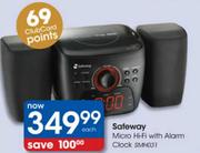 Safeway Micro Hi-Fi With Alarm Clock-SMH031