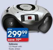 Safeway CD Player With Radio-ZE9043