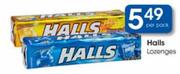 Halls Lozenges-Per Pack