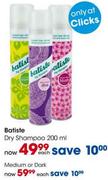 Batiste Medium or Dark Shampoo-200ml