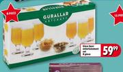 Glass Beer Entertainment Set - 8 Piece
