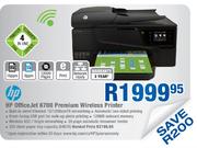 HP Office Jet 6700 Premium Wireless Printer-Each