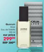 Quorum Silver Eau De Toilette-100Ml