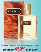 Aramis Original After Shave Splash-120Ml