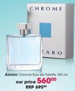 Azzaro Chrome Eau De Toilette-100Ml