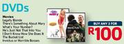 DVDs Movies-3's