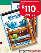 Disney Monsters University DVD