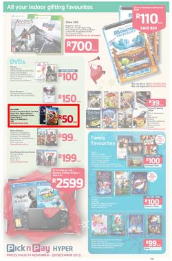 Pick n Pay Hyper: Save Big On All Your Favourites From Toys to Trees  ( 24 Nov - 29 Dec 2013), page 21