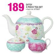 Ditsy 3 Piece Tea Set 673827