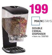 Mainstay Double Cereal Dispenser 558760