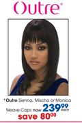 Outre Sienna,Mischa Or Monica Weave Caps