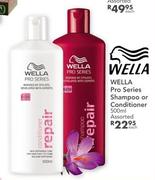 Wella Pro Series Shampoo or Conditioner-500ml Each