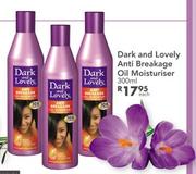 Dark and Lovely Anti Breakage Oil Moisturiser-300ml Each