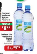 Seltzer Lite Flavoured Water-2x500ml