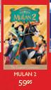 Mulan 2 DVD