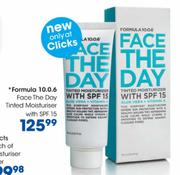 Formula 10.0.6 Face The Day Tinted Moisturiser With SPF 15