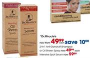 Dr. Miracle's Oil Sheen Spray