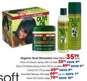 Organic Root Stimulator Olive Oil Moisturising Lotion-251.4Ml