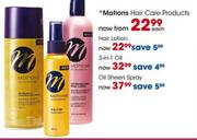 Motions Oil Sheen Spray