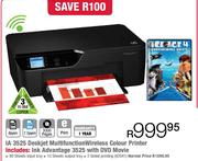 Hp IA 3525 Deskjet Multifunction Wireless Colour Printer