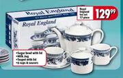 Royal England Tea Set-17-Piece