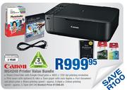 Canon MG4240 Printer Value Bundle-Each